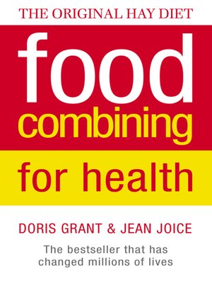 cover image of Food Combining for Health